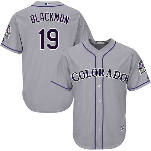 Rockies 19 Charlie Blackmon Gray Cool Base Jersey Dzhi,We sell and wholesale Rockies 19 Charlie Blackmon Gray Cool Base Jersey Dzhi on line form chian!