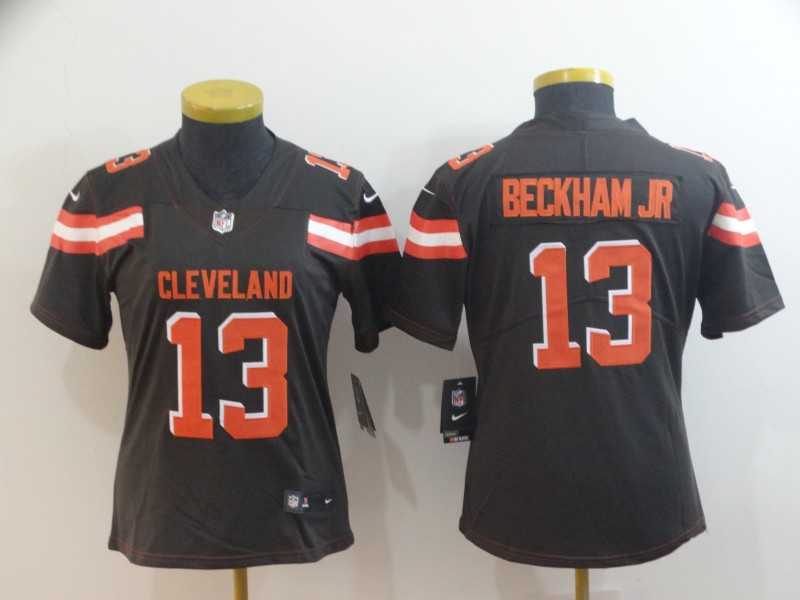Women Nike Browns 13 Odell Beckham Jr Brown Vapor Untouchable Limited Jersey,We sell and wholesale Women Nike Browns 13 Odell Beckham Jr Brown Vapor Untouchable Limited Jersey on line form chian!