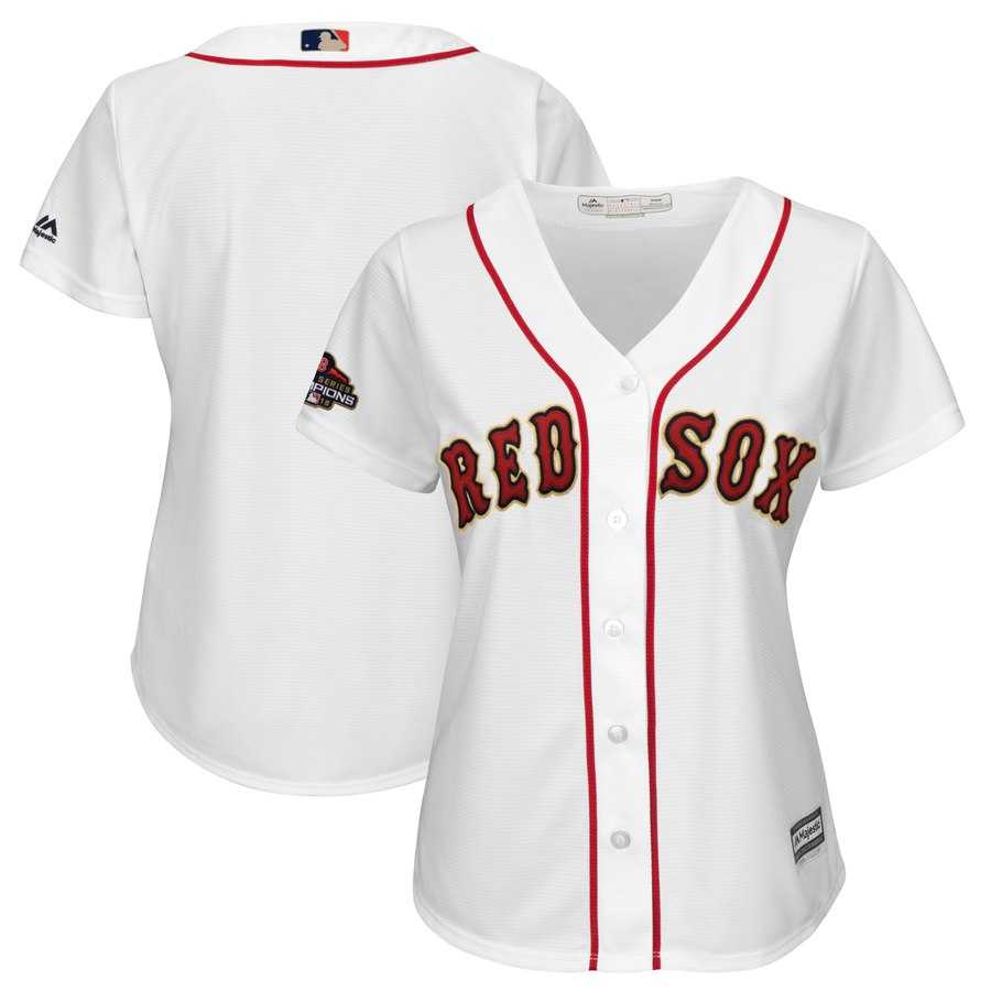 Women Red Sox Blank White 2019 Gold Program Cool Base Jersey,We sell and wholesale Women Red Sox Blank White 2019 Gold Program Cool Base Jersey on line form chian!