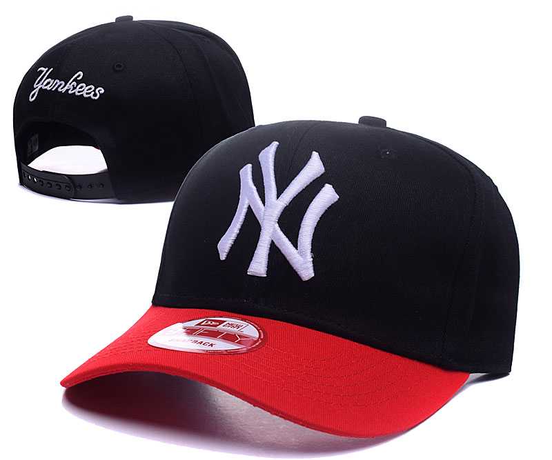 Yankees Fresh Big Logo Black Red Adjustable Hat GS,We sell and wholesale Yankees Fresh Big Logo Black Red Adjustable Hat GS on line form chian!