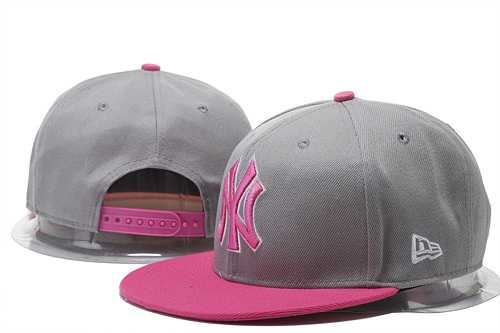 Yankees Fresh Logo Gray Pink Adjustable Hat GS,We sell and wholesale Yankees Fresh Logo Gray Pink Adjustable Hat GS on line form chian!