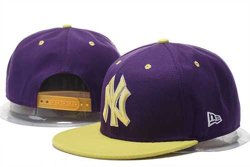 Yankees Fresh Logo Purple Yellow Adjustable Hat GS,We sell and wholesale Yankees Fresh Logo Purple Yellow Adjustable Hat GS on line form chian!