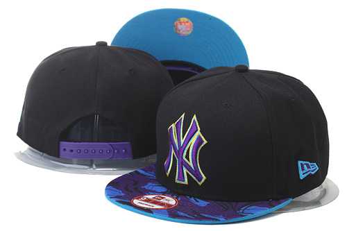 Yankees Team Logo Black Purple Adjustable Hat GS,We sell and wholesale Yankees Team Logo Black Purple Adjustable Hat GS on line form chian!