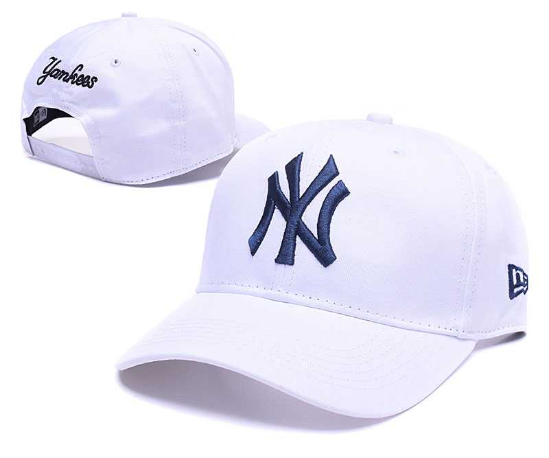 Yankees Team Logo White Adjustable Hat GS,We sell and wholesale Yankees Team Logo White Adjustable Hat GS on line form chian!