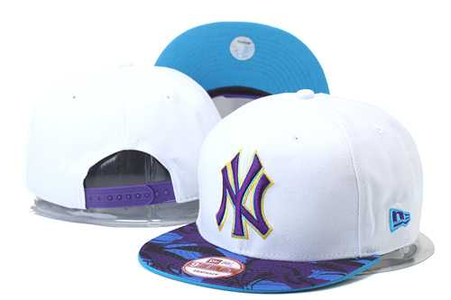 Yankees Team Logo White Purple Adjustable Hat GS,We sell and wholesale Yankees Team Logo White Purple Adjustable Hat GS on line form chian!