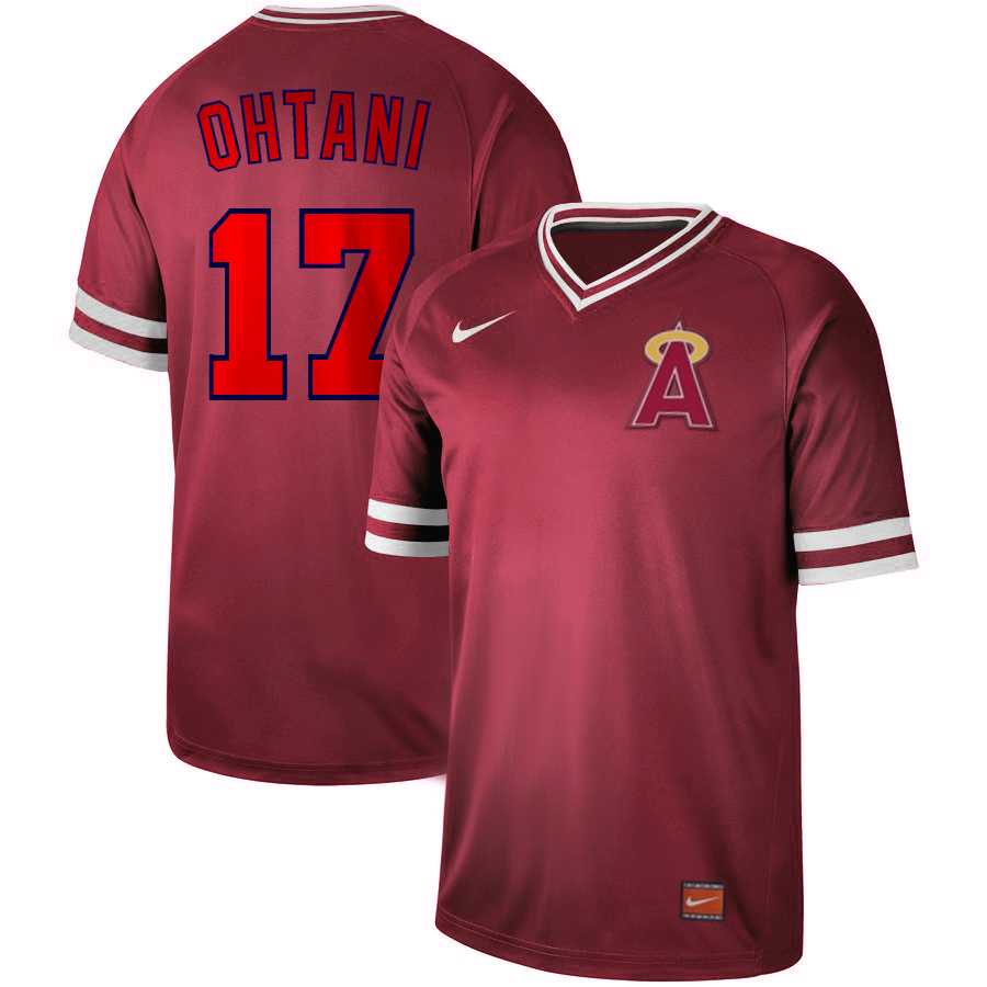 Angels 17 Shohei Ohtani Red Throwback Jersey Dzhi,We sell and wholesale Angels 17 Shohei Ohtani Red Throwback Jersey Dzhi on line form chian!
