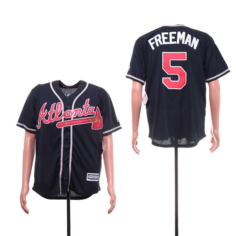 Braves 5 Freddie Freeman Navy Cool Base Jersey,We sell and wholesale Braves 5 Freddie Freeman Navy Cool Base Jersey on line form chian!