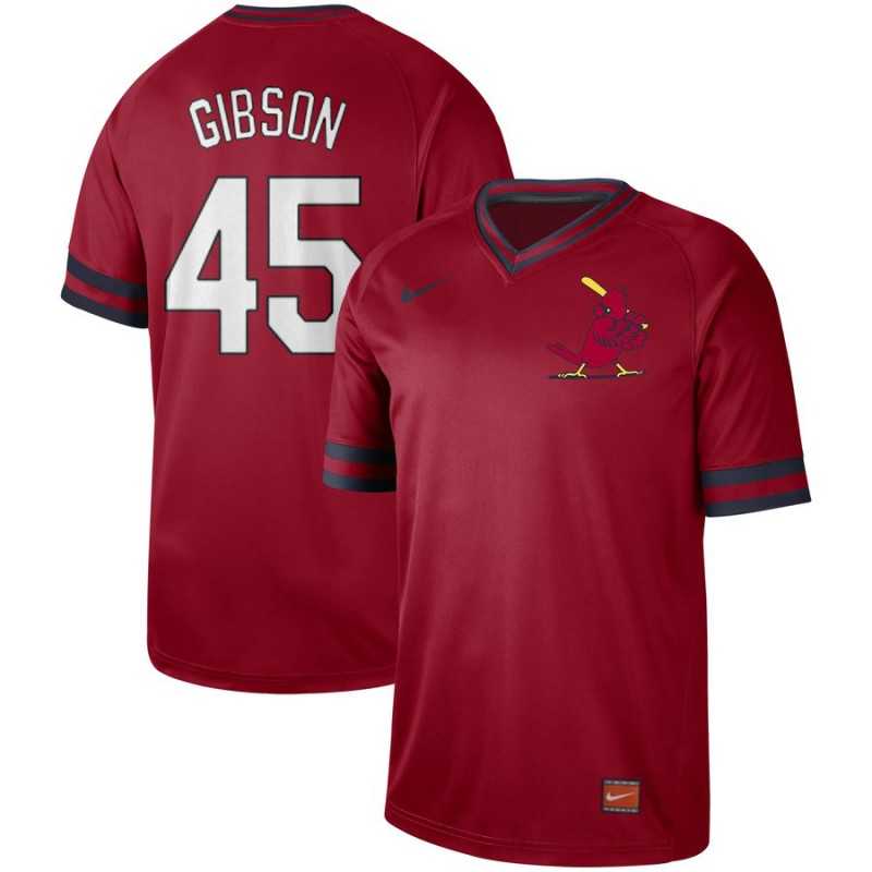 Cardinals 45 Bob Gibson Red Throwback Jersey Dzhi,We sell and wholesale Cardinals 45 Bob Gibson Red Throwback Jersey Dzhi on line form chian!