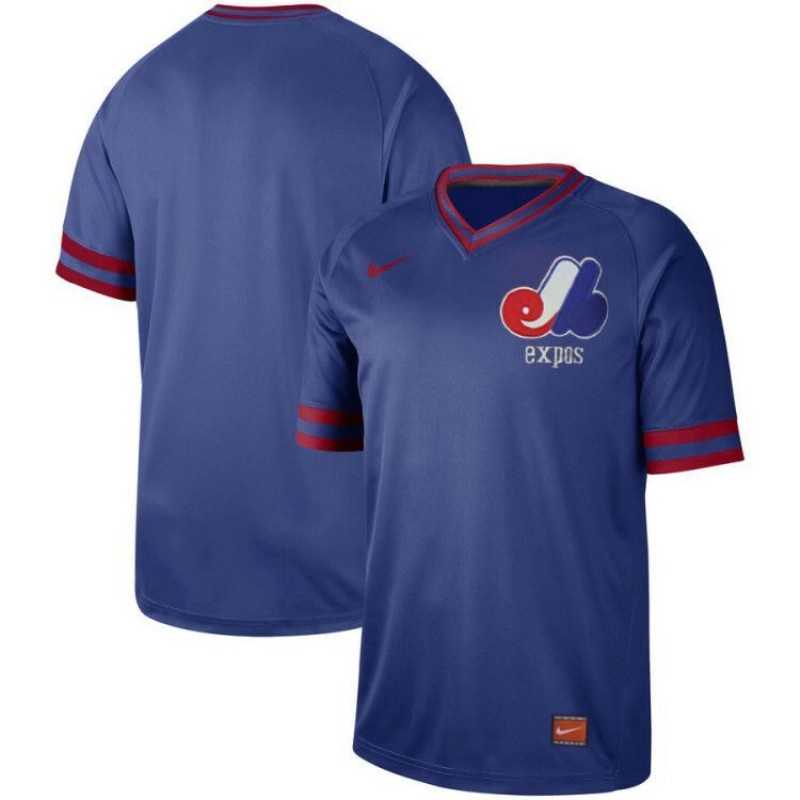 Expos Blank Blue Throwback Jersey Dzhi,We sell and wholesale Expos Blank Blue Throwback Jersey Dzhi on line form chian!
