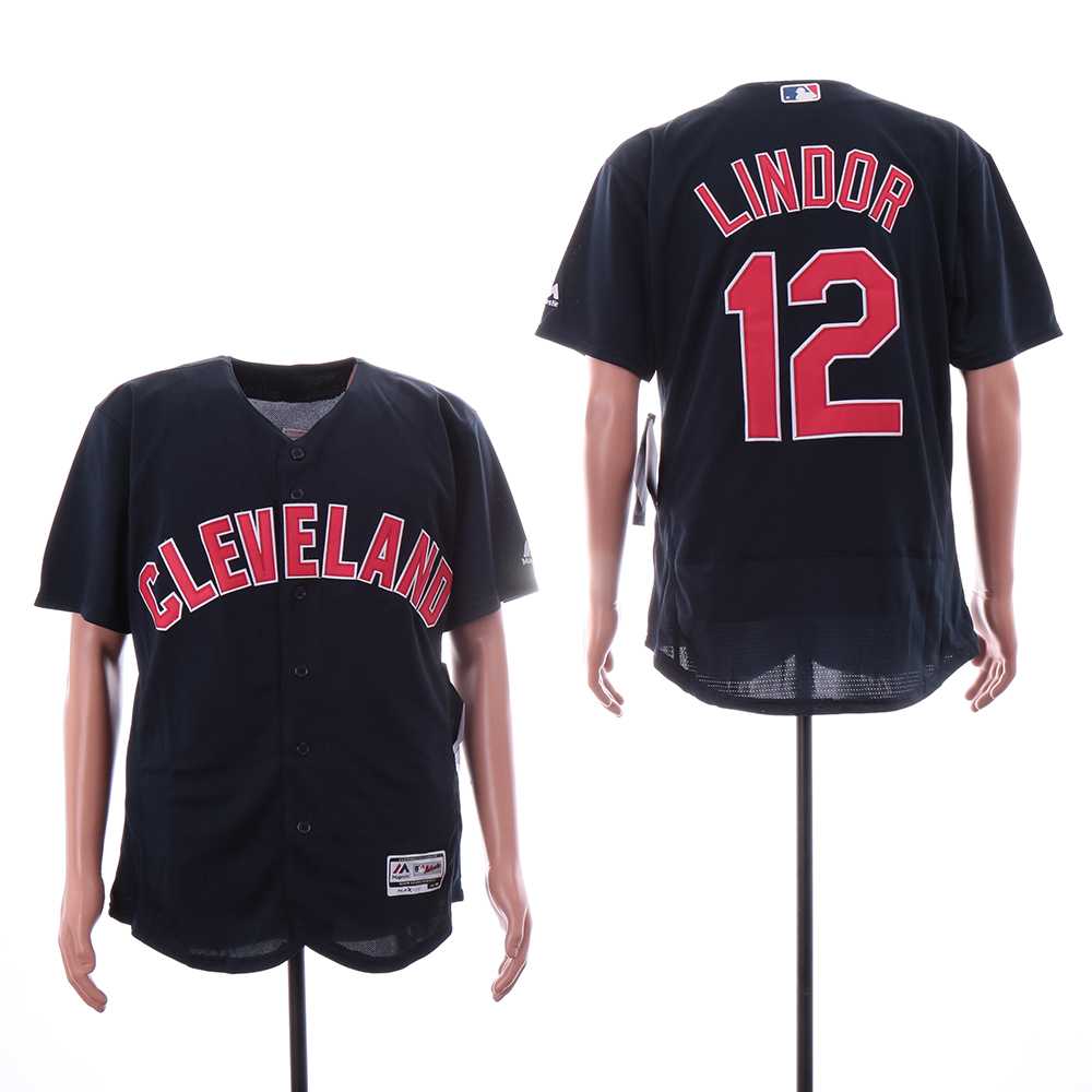 Indians 12 Francisco Lindor Navy Alternate Flexbase Jersey,We sell and wholesale Indians 12 Francisco Lindor Navy Alternate Flexbase Jersey on line form chian!