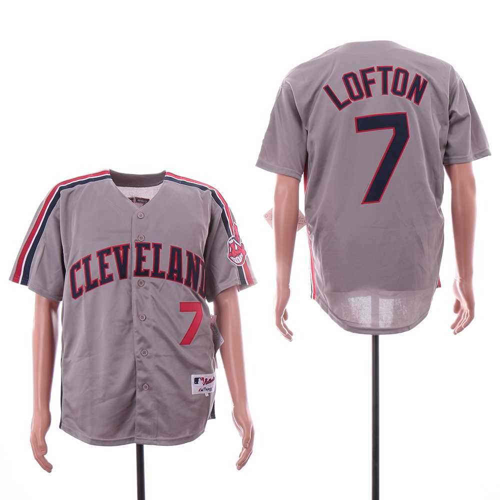 Indians 7 Kenny Lofton Gray Turn Back The Clock Jersey,We sell and wholesale Indians 7 Kenny Lofton Gray Turn Back The Clock Jersey on line form chian!
