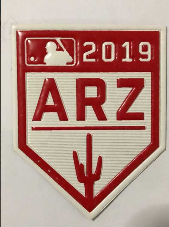 MLB 2019 Spring Training Cactus League Patch,We sell and wholesale MLB 2019 Spring Training Cactus League Patch on line form chian!
