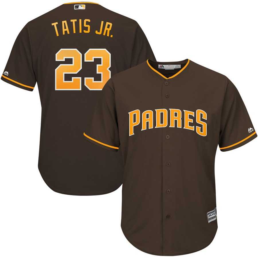 Padres 23 Fernando Tatis Jr. Brown Cool Base Jersey Dzhi,We sell and wholesale Padres 23 Fernando Tatis Jr. Brown Cool Base Jersey Dzhi on line form chian!