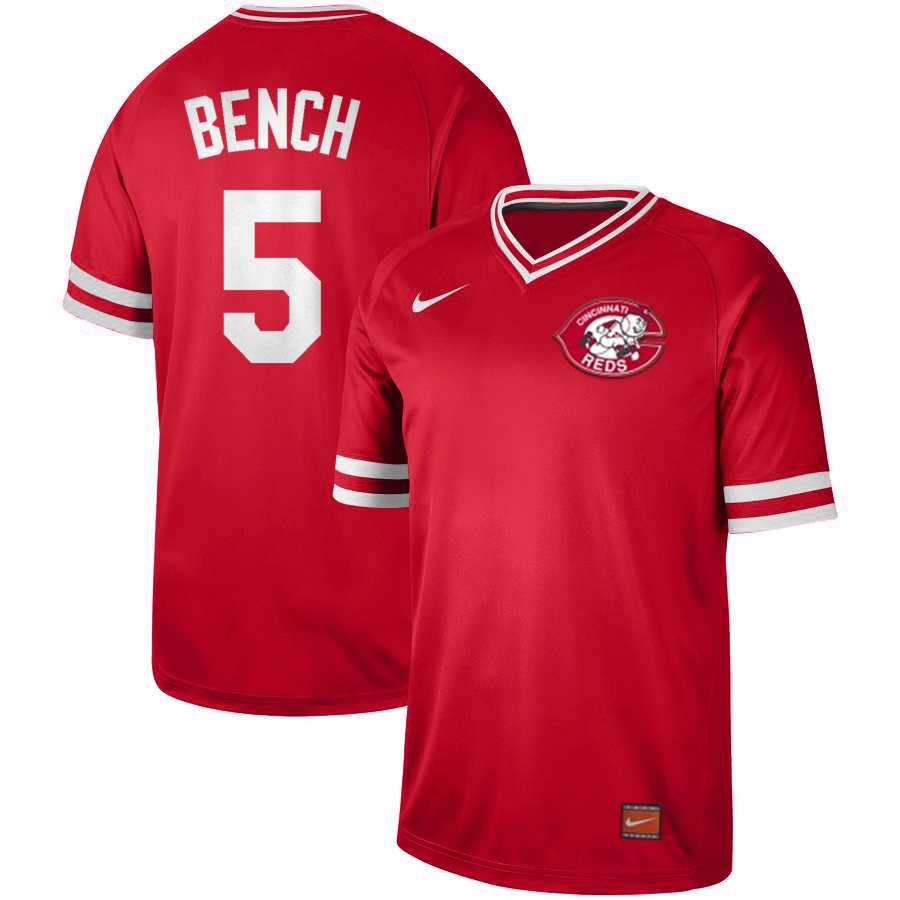 Reds 5 Johnny Bench Red Throwback Jersey Dzhi,We sell and wholesale Reds 5 Johnny Bench Red Throwback Jersey Dzhi on line form chian!