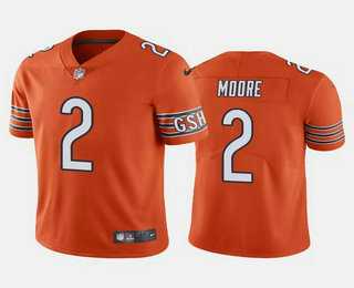 Men & Women & Youth Chicago Bears #2 DJ Moore Orange Vapor Untouchable Stitched Football Jersey,We sell and wholesale Men & Women & Youth Chicago Bears #2 DJ Moore Orange Vapor Untouchable Stitched Football Jersey on line form chian!