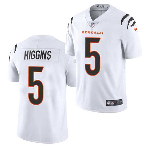 Men & Women & Youth Cincinnati Bengals #5 Tee Higgins White Vapor Untouchable Limited Stitched Jersey,We sell and wholesale Men & Women & Youth Cincinnati Bengals #5 Tee Higgins White Vapor Untouchable Limited Stitched Jersey on line form chian!