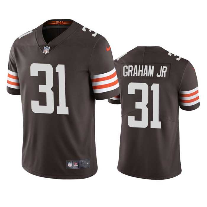 Men & Women & Youth Cleveland Browns #31 Thomas Graham Jr. Brown Vapor Untouchable Limited Jersey,We sell and wholesale Men & Women & Youth Cleveland Browns #31 Thomas Graham Jr. Brown Vapor Untouchable Limited Jersey on line form chian!