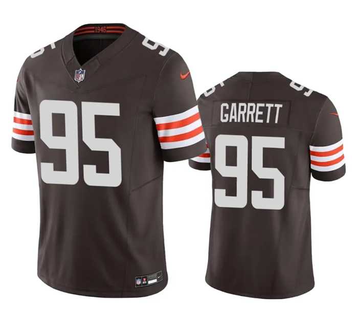 Men & Women & Youth Cleveland Browns #95 Myles Garrett Brown 2023 F.U.S.E. Vapor Untouchable Limited Stitched Jersey,We sell and wholesale Men & Women & Youth Cleveland Browns #95 Myles Garrett Brown 2023 F.U.S.E. Vapor Untouchable Limited Stitched Jersey on line form chian!
