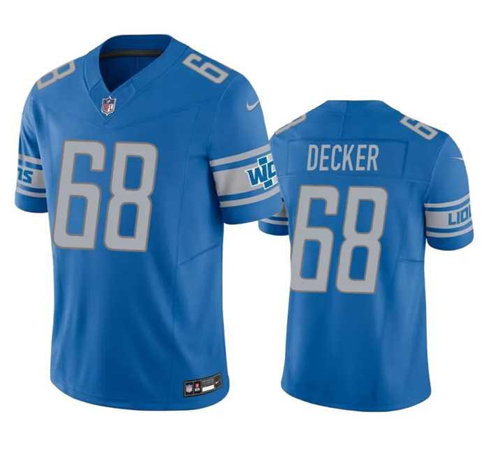 Men & Women & Youth Detroit Lions #68 Taylor Decker Blue 2023 F.U.S.E. Vapor Untouchable Limited Stitched Jersey,We sell and wholesale Men & Women & Youth Detroit Lions #68 Taylor Decker Blue 2023 F.U.S.E. Vapor Untouchable Limited Stitched Jersey on line form chian!