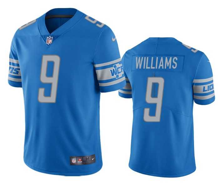 Men & Women & Youth Detroit Lions #9 Jameson Williams Blue Vapor Untouchable Limited Stitched Jersey,We sell and wholesale Men & Women & Youth Detroit Lions #9 Jameson Williams Blue Vapor Untouchable Limited Stitched Jersey on line form chian!