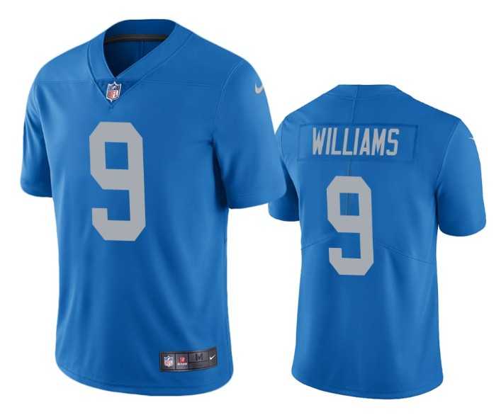 Men & Women & Youth Detroit Lions #9 Jameson Williams Blue Vapor Untouchable Limited Stitched Jerseys,We sell and wholesale Men & Women & Youth Detroit Lions #9 Jameson Williams Blue Vapor Untouchable Limited Stitched Jerseys on line form chian!