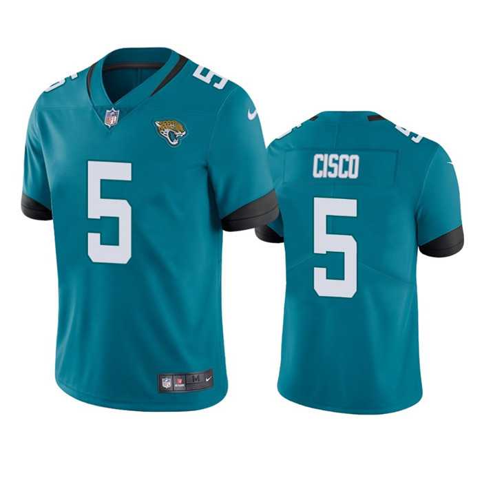 Men & Women & Youth Jacksonville Jaguars #5 Andre Cisco Teal Vapor Untouchable Limited Stitched Jersey,We sell and wholesale Men & Women & Youth Jacksonville Jaguars #5 Andre Cisco Teal Vapor Untouchable Limited Stitched Jersey on line form chian!