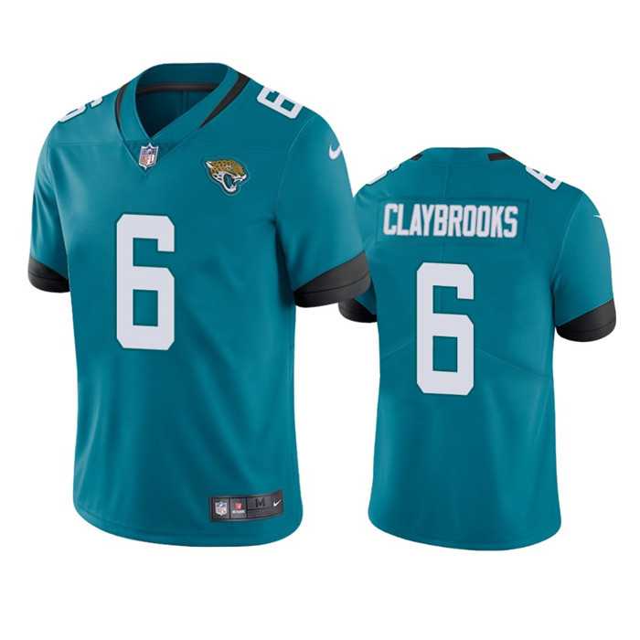 Men & Women & Youth Jacksonville Jaguars #6 Chris Claybrooks Teal Vapor Untouchable Limited Stitched Jersey,We sell and wholesale Men & Women & Youth Jacksonville Jaguars #6 Chris Claybrooks Teal Vapor Untouchable Limited Stitched Jersey on line form chian!