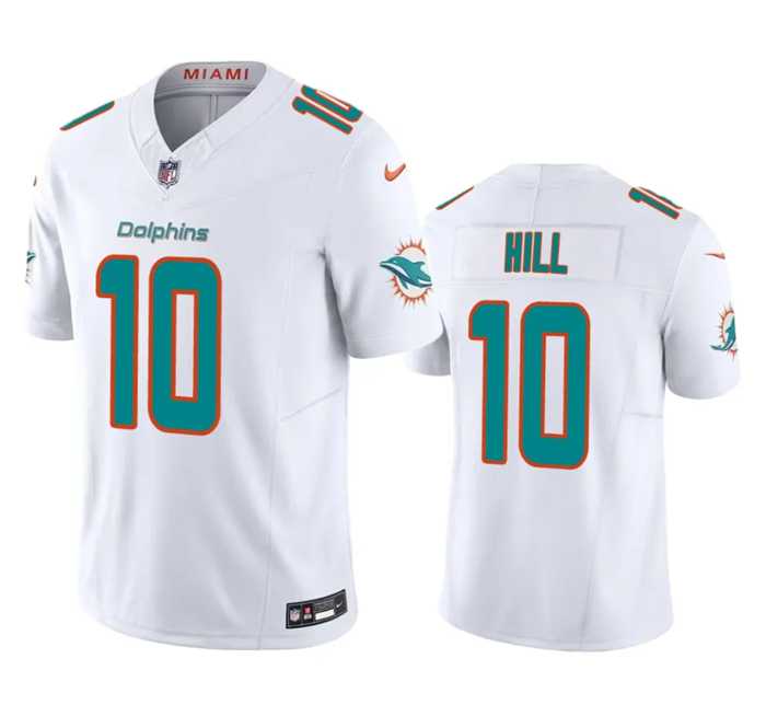 Men & Women & Youth Miami Dolphins #10 Tyreek Hill White 2023 F.U.S.E Vapor Limited Stitched Football Jersey,We sell and wholesale Men & Women & Youth Miami Dolphins #10 Tyreek Hill White 2023 F.U.S.E Vapor Limited Stitched Football Jersey on line form chian!