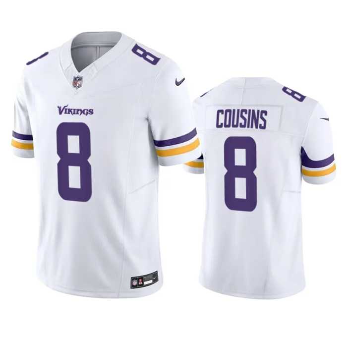 Men & Women & Youth Minnesota Vikings #8 Kirk Cousins White 2023 F.U.S.E. Vapor Untouchable Stitched Jersey,We sell and wholesale Men & Women & Youth Minnesota Vikings #8 Kirk Cousins White 2023 F.U.S.E. Vapor Untouchable Stitched Jersey on line form chian!