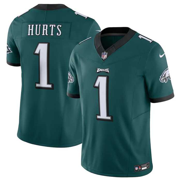 Men & Women & Youth Philadelphia Eagles #1 Jalen Hurts Green 2023 F.U.S.E. Vapor Untouchable Limited Stitched Football Jersey,We sell and wholesale Men & Women & Youth Philadelphia Eagles #1 Jalen Hurts Green 2023 F.U.S.E. Vapor Untouchable Limited Stitched Football Jersey on line form chian!
