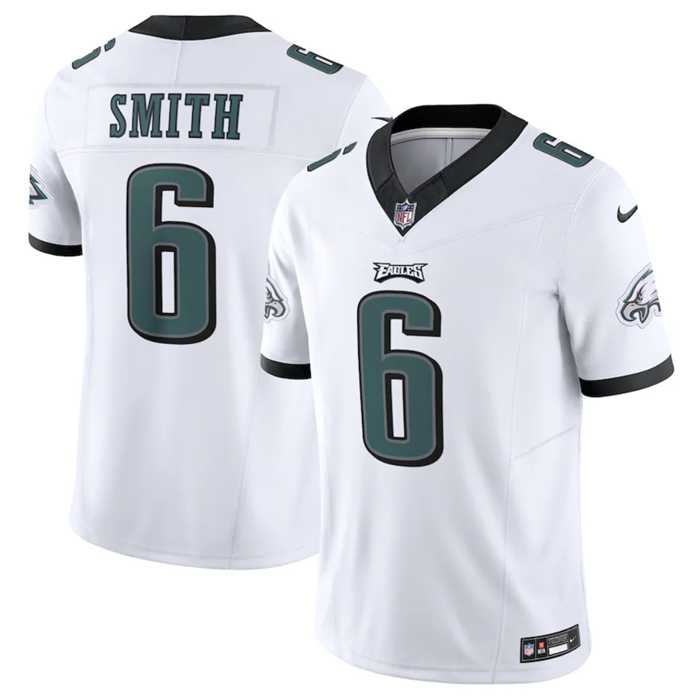 Men & Women & Youth Philadelphia Eagles #6 DeVonta Smith White 2023 F.U.S.E. Vapor Untouchable Limited Stitched Football Jersey,We sell and wholesale Men & Women & Youth Philadelphia Eagles #6 DeVonta Smith White 2023 F.U.S.E. Vapor Untouchable Limited Stitched Football Jersey on line form chian!