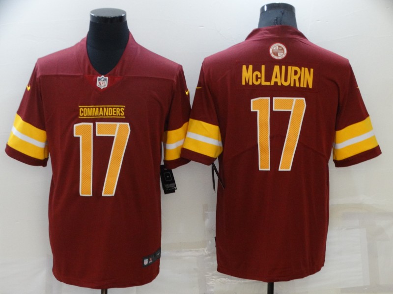 Men & Women & Youth Washington Commanders 17 Terry McLaurin Burgundy Vapor Untouchable Limited Jersey,We sell and wholesale Men & Women & Youth Washington Commanders 17 Terry McLaurin Burgundy Vapor Untouchable Limited Jersey on line form chian!