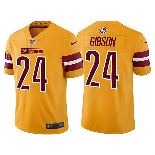 Men & Women & Youth Washington Commanders 24 Antonio Gibson Gold Vapor Untouchable Stitched Football Jersey,We sell and wholesale Men & Women & Youth Washington Commanders 24 Antonio Gibson Gold Vapor Untouchable Stitched Football Jersey on line form chian!