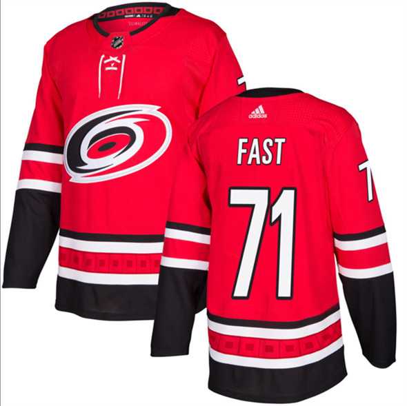 Men's Carolina Hurricanes #71 Jesper Fast Red Stitched Jersey Dzhi,We sell and wholesale Men's Carolina Hurricanes #71 Jesper Fast Red Stitched Jersey Dzhi on line form chian!