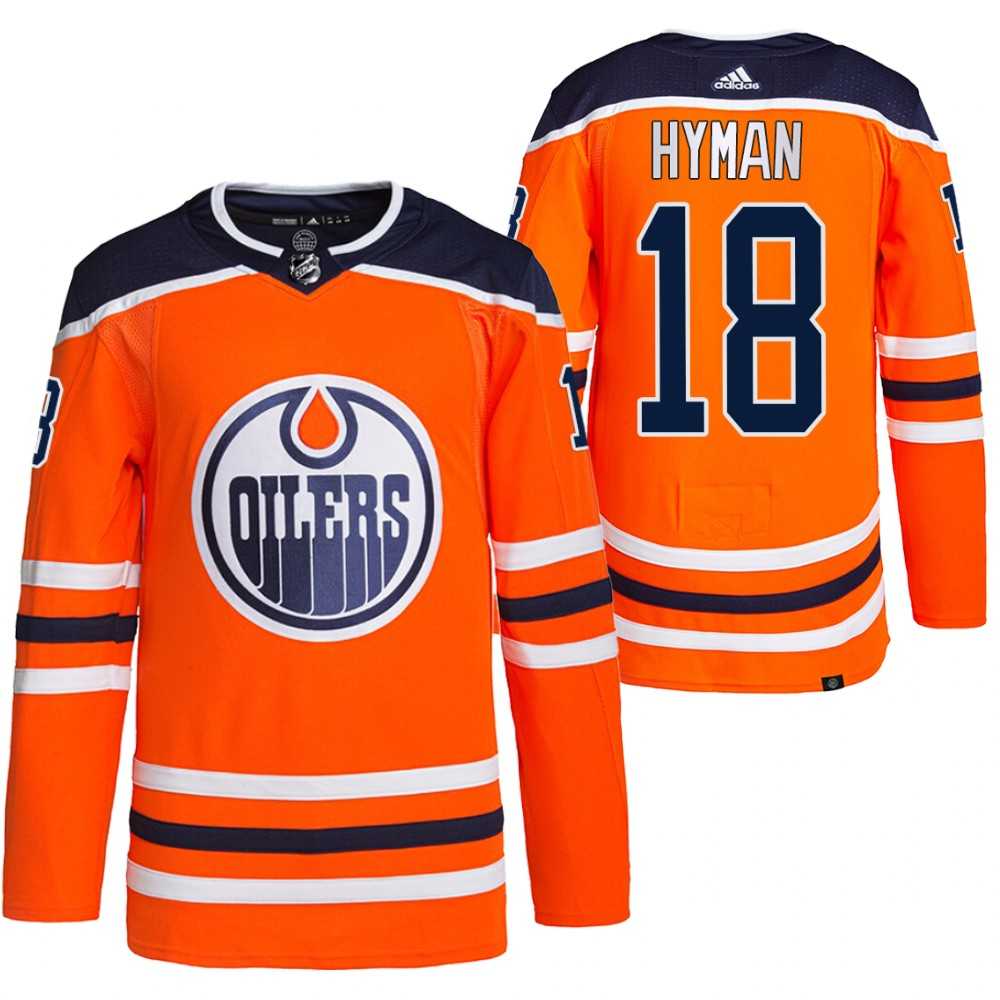 Men's Edmonton Oilers #18 Zach Hyman Orange Stitched Jersey Dzhi,We sell and wholesale Men's Edmonton Oilers #18 Zach Hyman Orange Stitched Jersey Dzhi on line form chian!