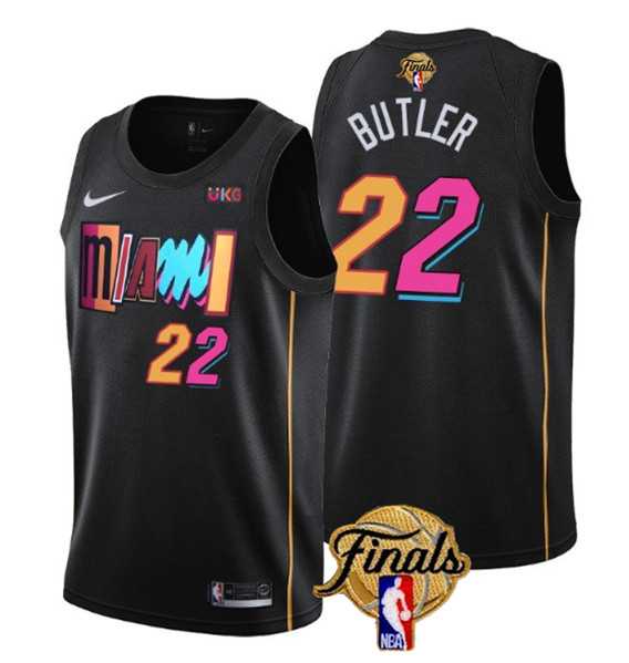 Men's Miami Heat #22 Jimmy Butler Black 2023 Finals City Edition Stitched Basketball Jersey Dzhi,We sell and wholesale Men's Miami Heat #22 Jimmy Butler Black 2023 Finals City Edition Stitched Basketball Jersey Dzhi on line form chian!