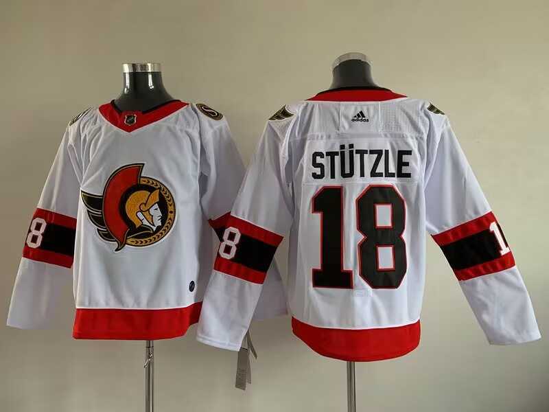 Men's Ottawa Senators 18 Tim Stutzle White Stitched jersey,We sell and wholesale Men's Ottawa Senators 18 Tim Stutzle White Stitched jersey on line form chian!