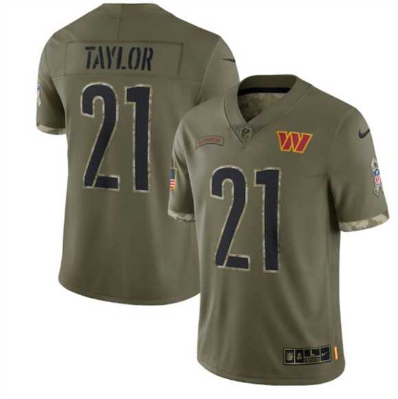 Men's Washington Commanders #21 Sean Taylor 2022 Olive Salute To Service Limited Stitched Jersey Dyin,We sell and wholesale Men's Washington Commanders #21 Sean Taylor 2022 Olive Salute To Service Limited Stitched Jersey Dyin on line form chian!