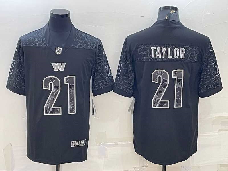 Men's Washington Commanders #21 Sean Taylor Black Reflective Limited Stitched Football Jersey,We sell and wholesale Men's Washington Commanders #21 Sean Taylor Black Reflective Limited Stitched Football Jersey on line form chian!
