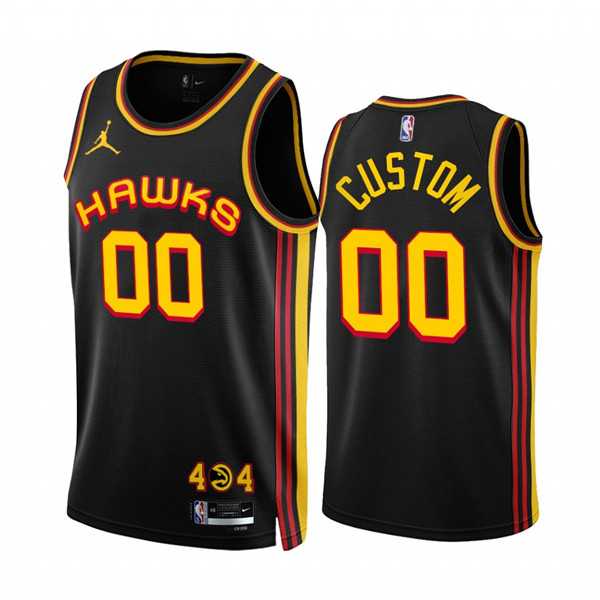 Men & Youth Customized Atlanta Hawks Active Player 2022-23 Black Statement Edition Stitched Jersey,We sell and wholesale Men & Youth Customized Atlanta Hawks Active Player 2022-23 Black Statement Edition Stitched Jersey on line form chian!