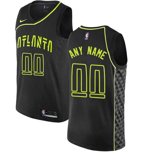 Men & Youth Customized Atlanta Hawks Black Nike City Edition Jersey,We sell and wholesale Men & Youth Customized Atlanta Hawks Black Nike City Edition Jersey on line form chian!