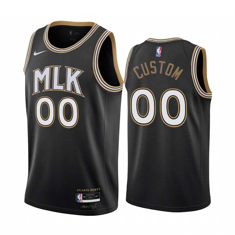 Men & Youth Customized Atlanta Hawks Swingman Black Nike 2020-21 City Edition Jersey,We sell and wholesale Men & Youth Customized Atlanta Hawks Swingman Black Nike 2020-21 City Edition Jersey on line form chian!