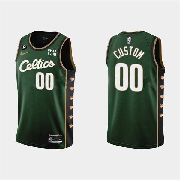 Men & Youth Customized Boston Celtics Active Player Green 2022-23 City Edition Stitched Jersey,We sell and wholesale Men & Youth Customized Boston Celtics Active Player Green 2022-23 City Edition Stitched Jersey on line form chian!