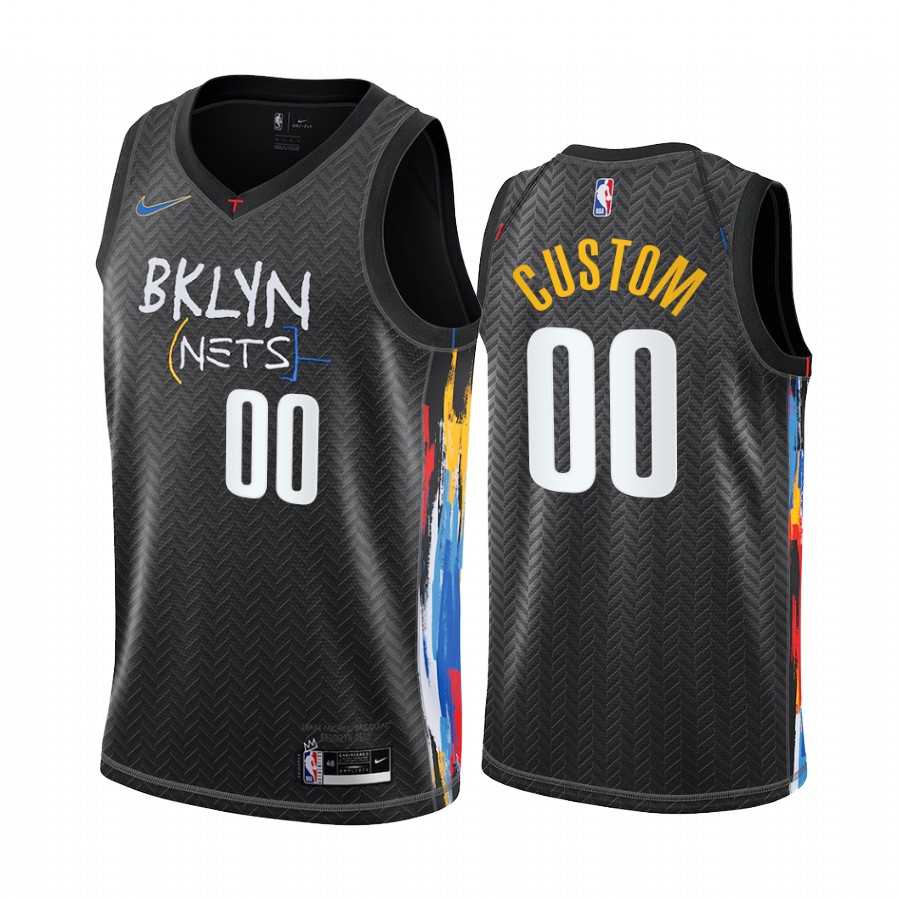 Men & Youth Customized Brooklyn Nets Black Nike Swingman 2020-21 City Edition Jersey,We sell and wholesale Men & Youth Customized Brooklyn Nets Black Nike Swingman 2020-21 City Edition Jersey on line form chian!