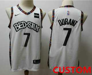 Men & Youth Customized Brooklyn Nets new white 2020 city edition swingman jersey with the sponsor logo,We sell and wholesale Men & Youth Customized Brooklyn Nets new white 2020 city edition swingman jersey with the sponsor logo on line form chian!