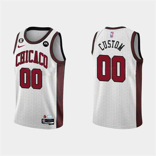 Men & Youth Customized Chicago Bulls Active Player 2022-23 White City Edition Stitched Jersey,We sell and wholesale Men & Youth Customized Chicago Bulls Active Player 2022-23 White City Edition Stitched Jersey on line form chian!
