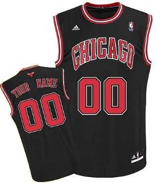 Men & Youth Customized Chicago Bulls Black Jersey ,We sell and wholesale Men & Youth Customized Chicago Bulls Black Jersey  on line form chian!
