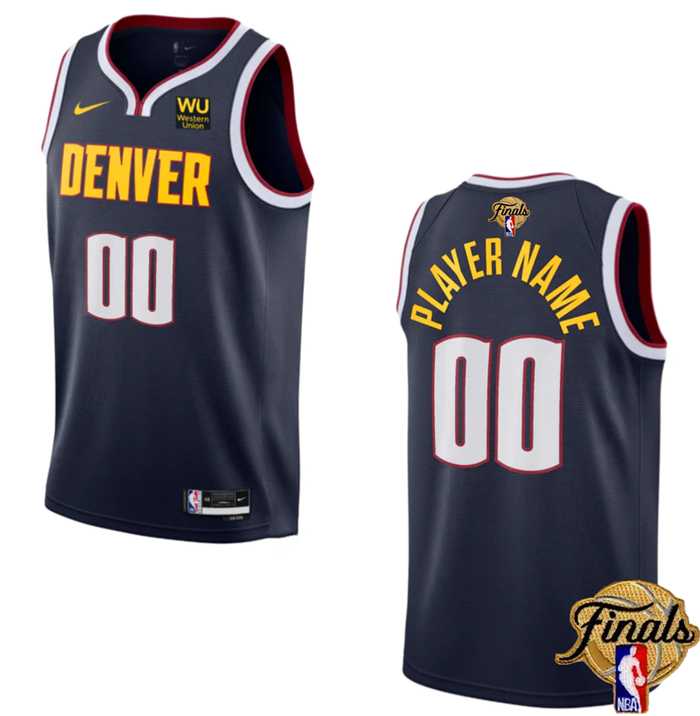 Men & Youth Customized Denver Nuggets Active Player Navy 2023 Finals Icon Edition Stitched Jersey,We sell and wholesale Men & Youth Customized Denver Nuggets Active Player Navy 2023 Finals Icon Edition Stitched Jersey on line form chian!
