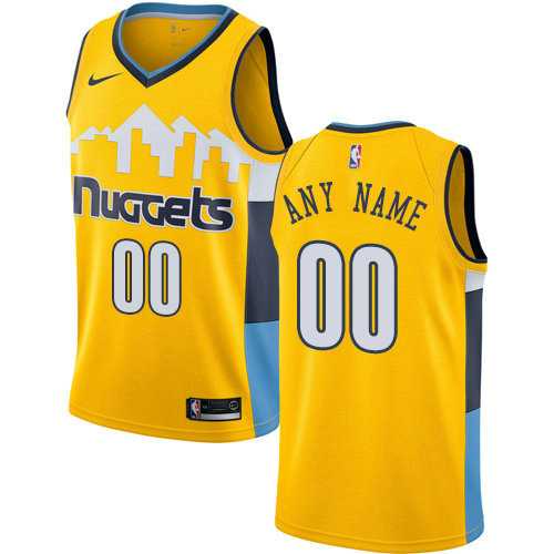 Men & Youth Customized Denver Nuggets Gold Alternate Nike Statement Edition Jersey,We sell and wholesale Men & Youth Customized Denver Nuggets Gold Alternate Nike Statement Edition Jersey on line form chian!