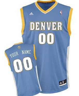 Men & Youth Customized Denver Nuggets Light Blue Jersey ,We sell and wholesale Men & Youth Customized Denver Nuggets Light Blue Jersey  on line form chian!